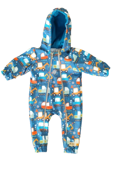 Monkey Mum® Combinaison softshell avec membrane – Chantier ludique - taille 62/68, 74/80