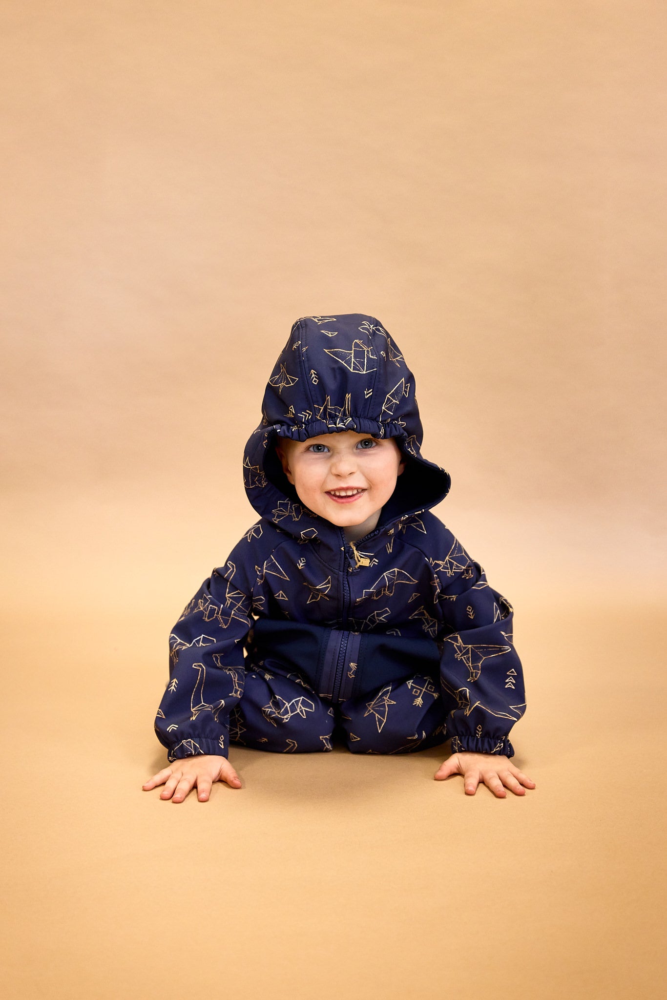 Monkey Mum® Combinaison softshell avec membrane – Animaux du jour - taille 62/68, 74/80