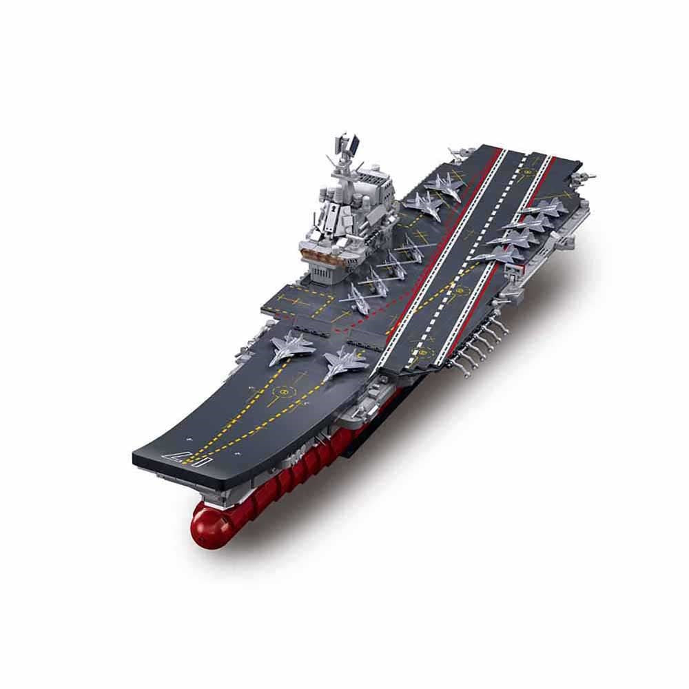Sluban Model Bricks M38-B1189 Porte-avions Shandong