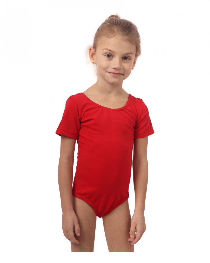 Ballet- en turntrui voor meisjes, rood