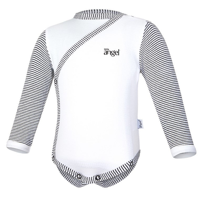 Body skid DR Outlast® - wit/wit-zwart gestreept