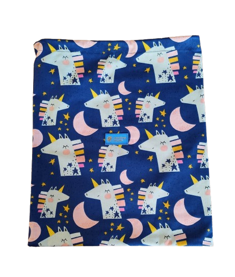Stoffen zak Monkey Mum® - Eenhoorn