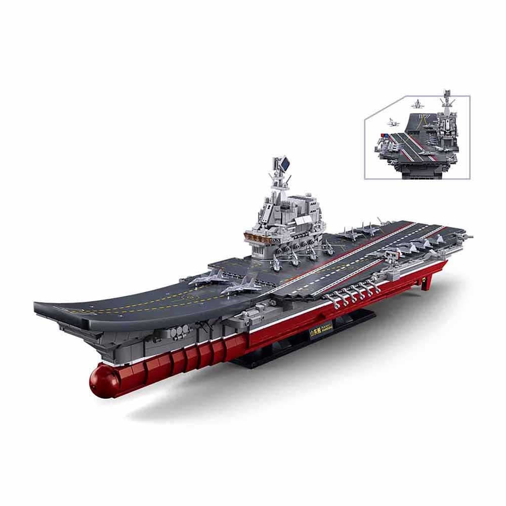 Sluban Model Bricks M38-B1189 Porte-avions Shandong