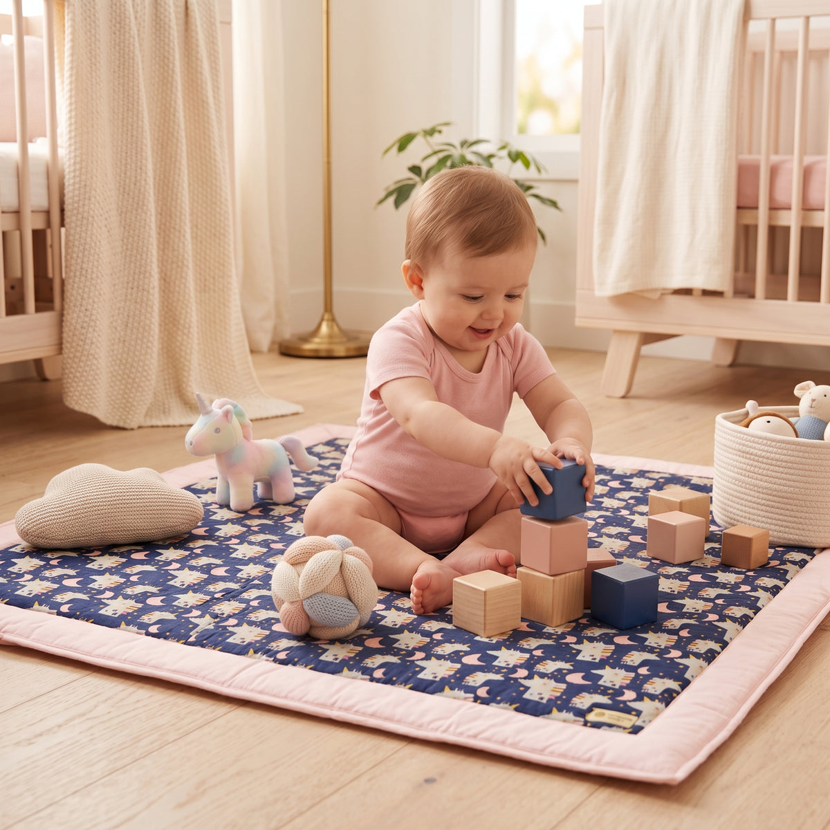 Tapis de jeu Monkey Mum® - Licorne