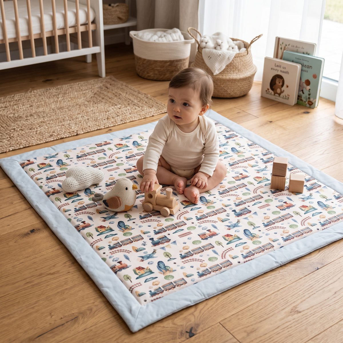 Speelkleed Monkey Mum® - Treintje