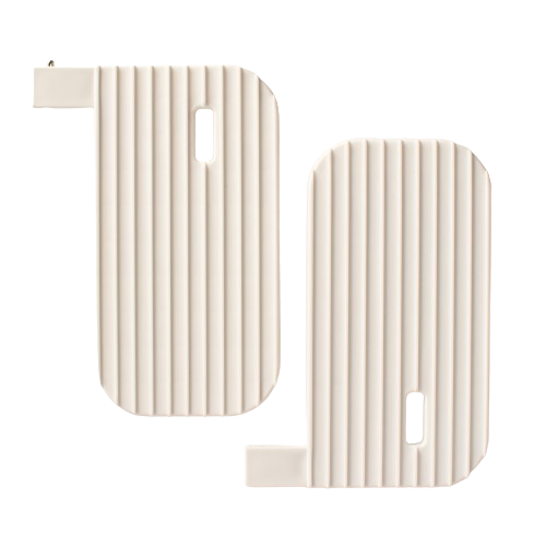 Embouts en plastique pour coudes pour barrières de lit Monkey Mum®