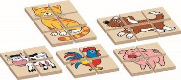 Puzzel diertjes