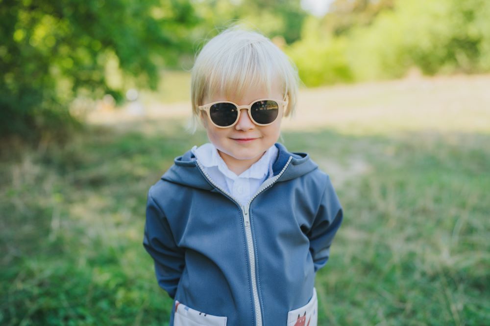 Kinderzonnebril Monkey Mum® - Hondenblik - meerdere kleuren
