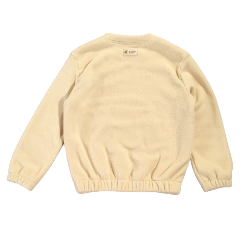 Fleecetrui over het hoofd Monkey Mum® - Beige