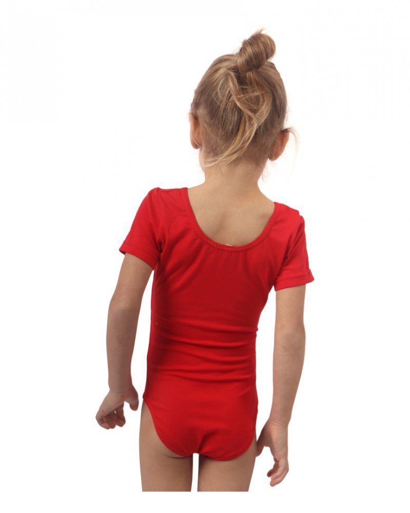 Ballet- en turntrui voor meisjes, rood