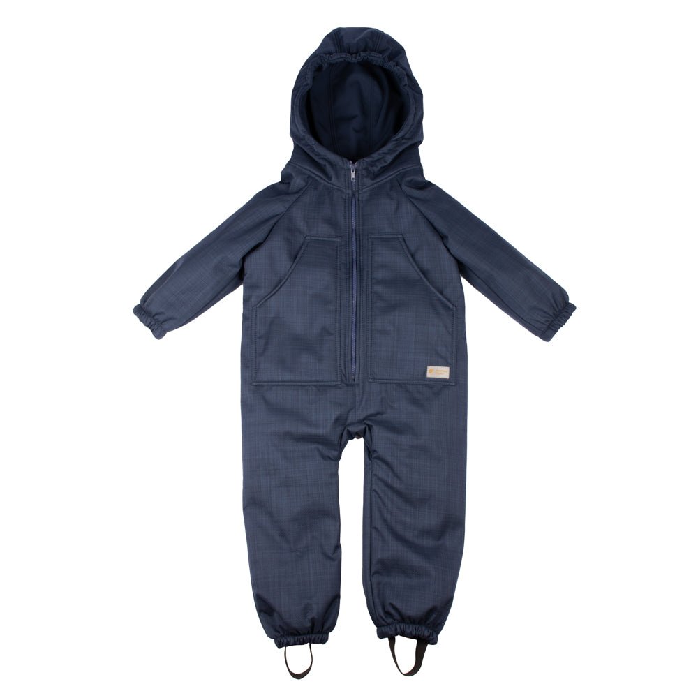 Monkey Mum® Kinder winter-softshelloverall met teddyvoering - Sprookjesachtig bedtijdverhaaltje - maat 98/104, 110/116