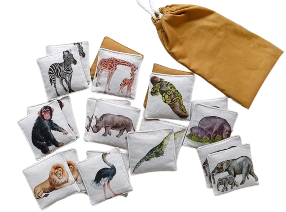 MyMoo Jeu mémory - set de 10 paires - Promenade dans la nature