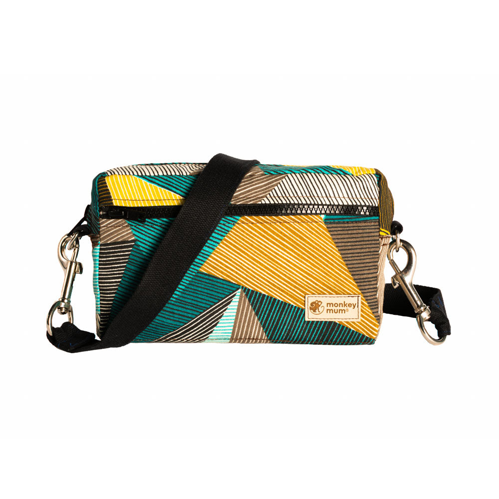 Monkey Mum® Banane multifonction pour porte-bébé Carrie - Charme géométrique