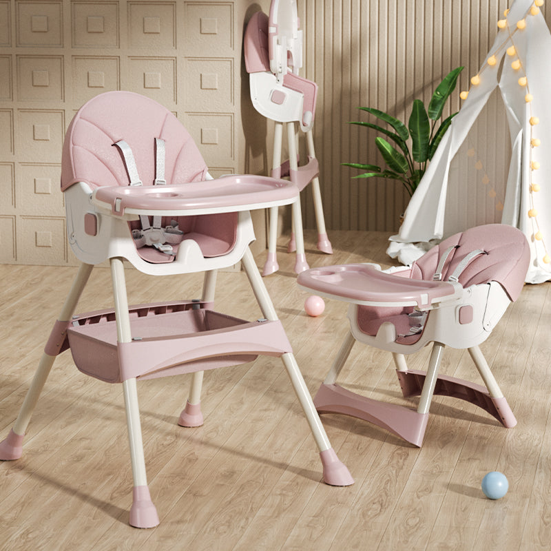 Chaise haute pour enfants 2 en 1 Comfort - Rose