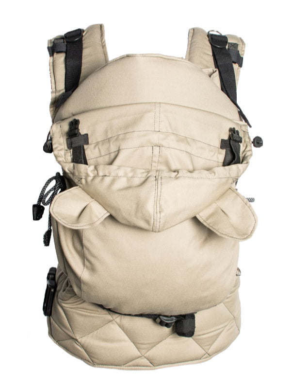 Monkey Mum® Capuche légère pour porte-bébé Carrie - Sable du désert