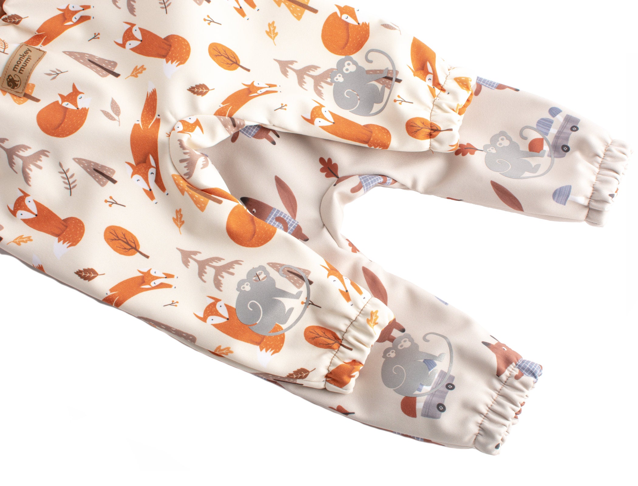 Pantalon enfant softshell avec membrane Monkey Mum® - Jeux de renard
