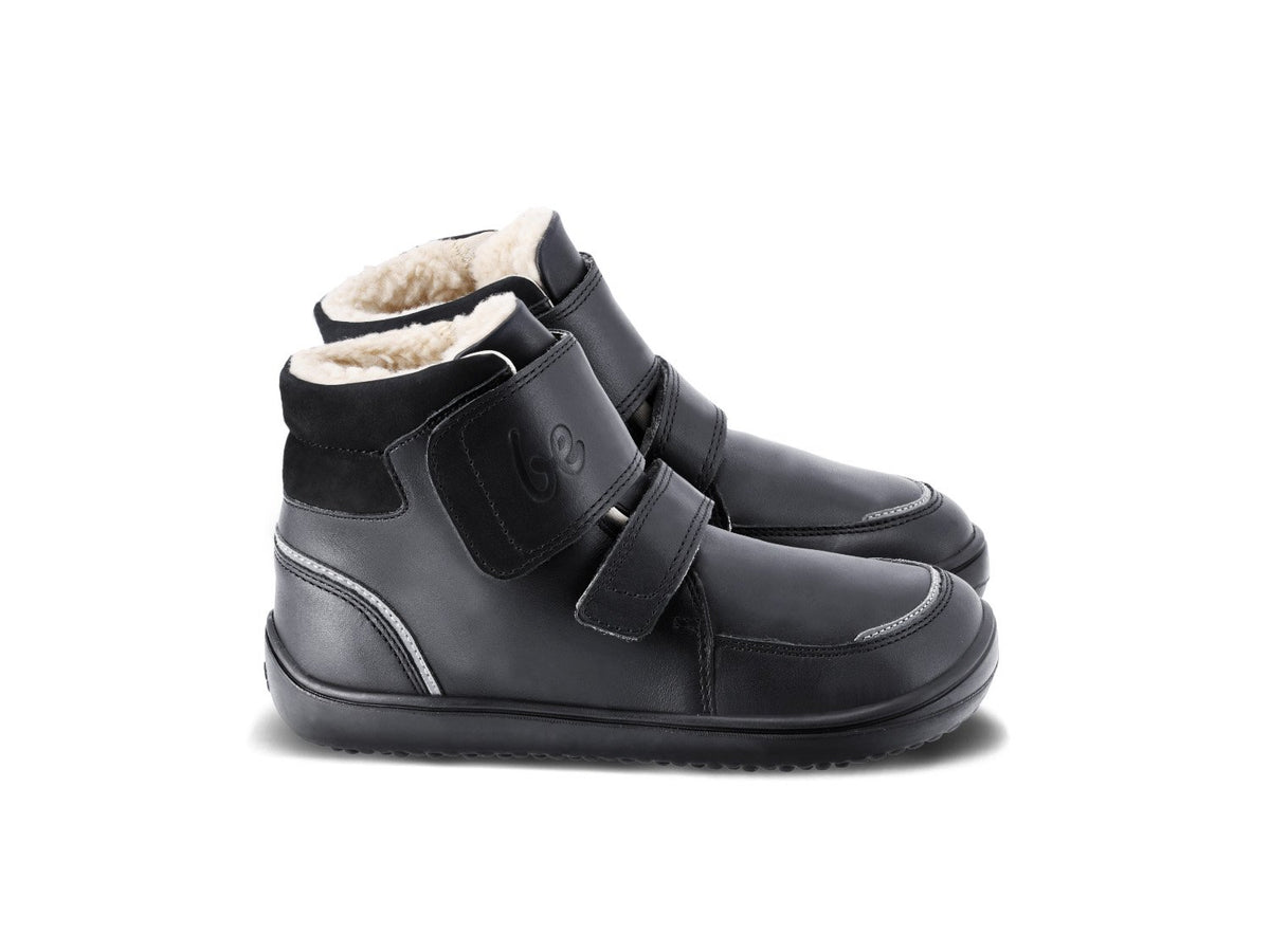 Be Lenka Chaussures pieds nus hiver enfant Panda 2.0 - All Black
