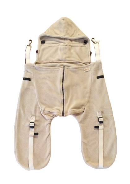 Monkey Mum® Verwarmende fleecetas voor draagzak of kinderwagen Carrie - Konijntje