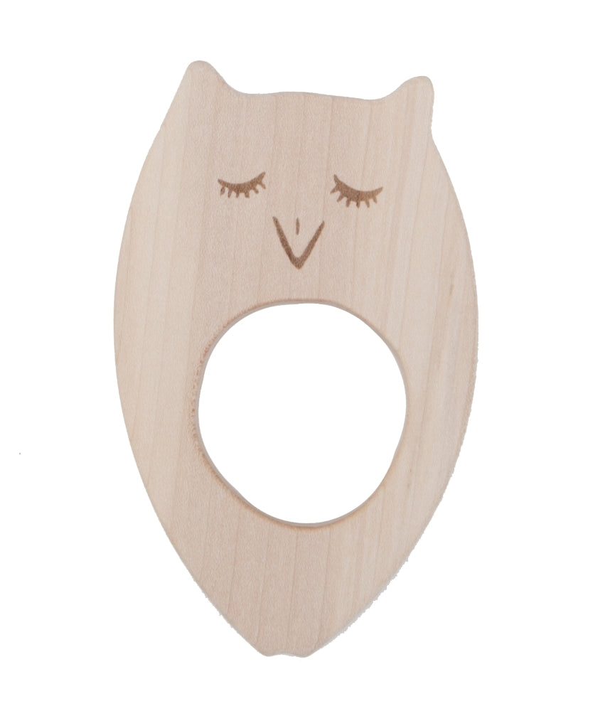 Wooden Story Jouet de dentition - Hibou