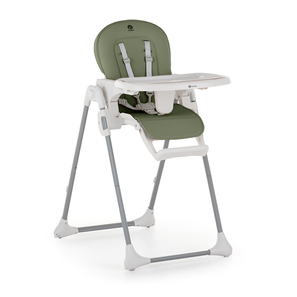 Housse de siège et plateau PETITE&MARS pour chaise haute Gusto Mature Olive