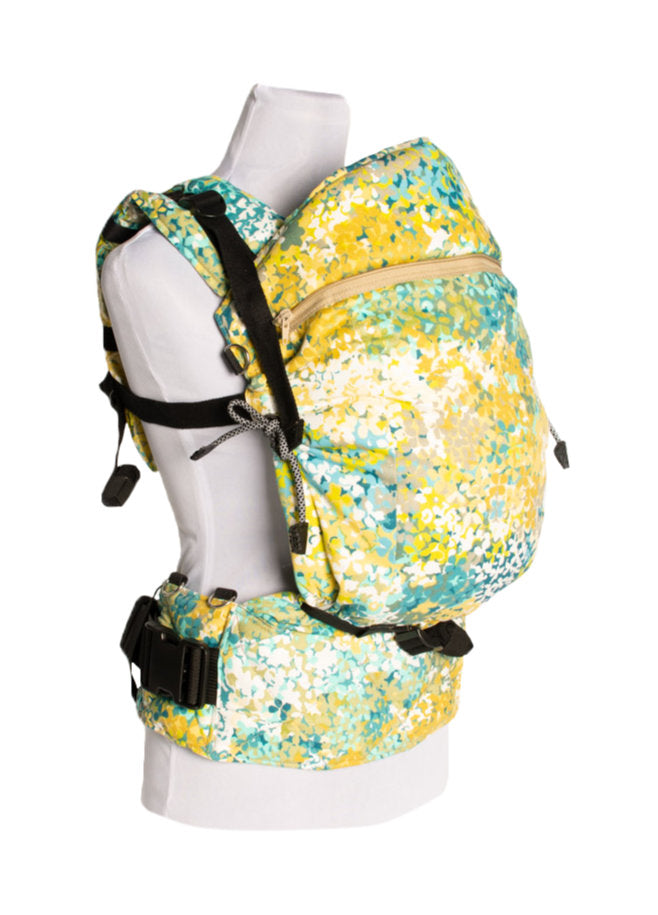 Monkey Mum® Porte-bébé évolutif ergonomique Carrie - Prairie en fleurs