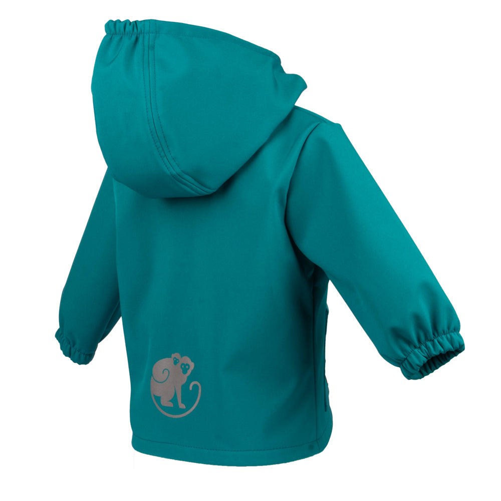 Veste softshell enfant avec membrane Monkey Mum® - Lézard joyeux