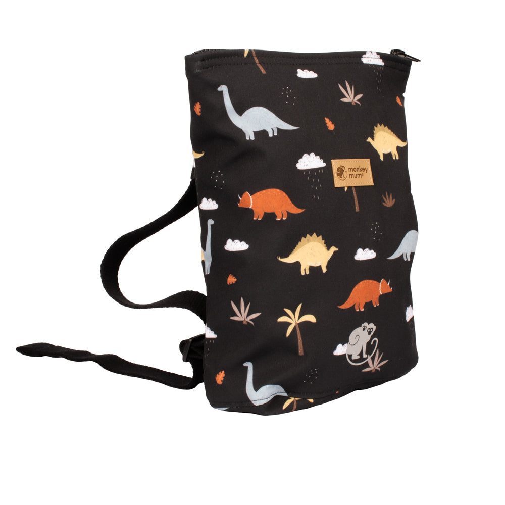 Kindersoftshell-rugzak Monkey Mum® - Dinosaurusreis