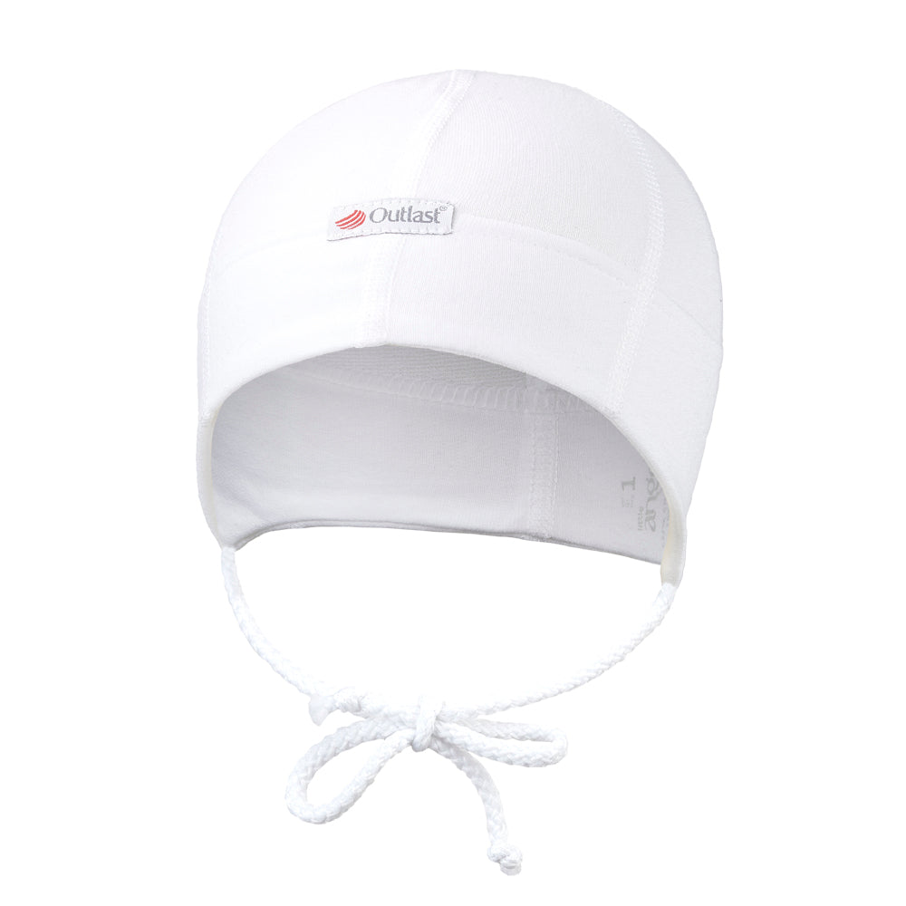 Outlast® Skidcap met platte naad - Wit