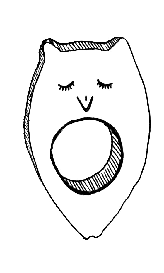 Wooden Story Jouet de dentition - Hibou