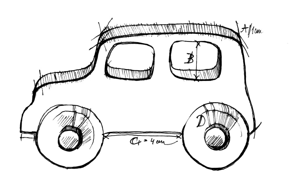 Wooden Story Terreinwagen