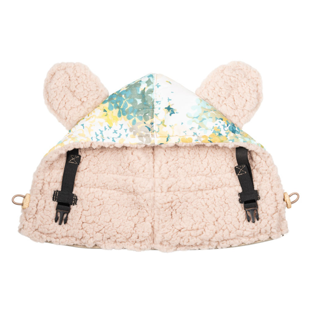 Monkey Mum® Capuche chaude pour porte-bébé Carrie - Prairie fleurie