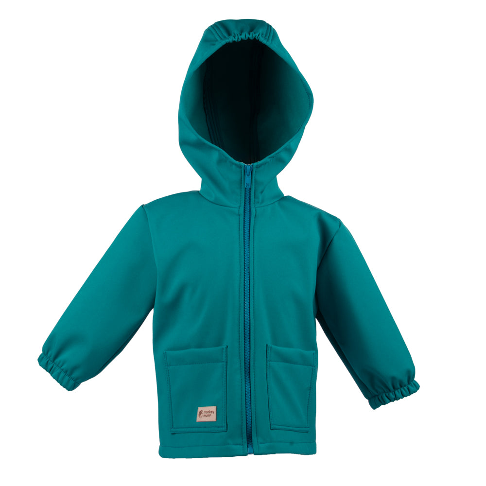 Veste softshell enfant avec membrane Monkey Mum® - Lézard joyeux