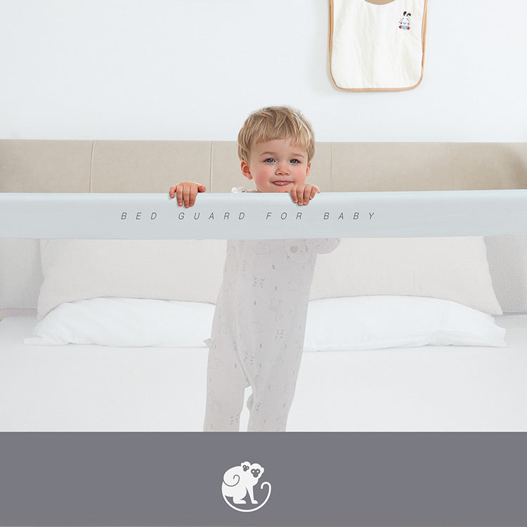 Bedhekje Monkey Mum® Popular - lichtgrijs