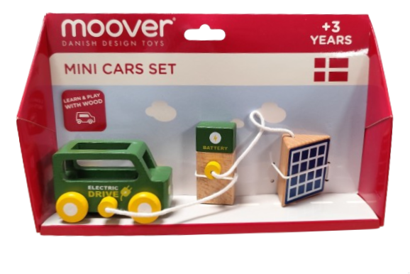 Mini set Voiture Électrique - Moover Mini set voiture - Borne de recharge
