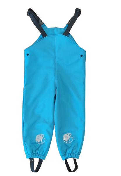 Monkey Mum® Pantalon salopette softshell avec membrane - Joyeux lézard
