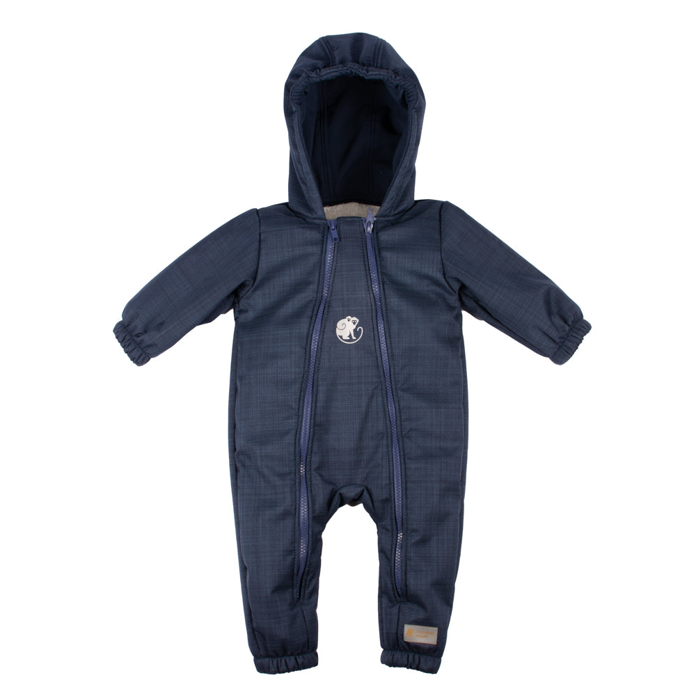 Monkey Mum® Combinaison d’hiver softshell pour enfant avec laine d’agneau - Veillée de conte de fées, 2e qualité - taille 62/68