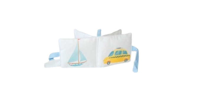 MyMoo Mini-livre mou - Moyens de transport