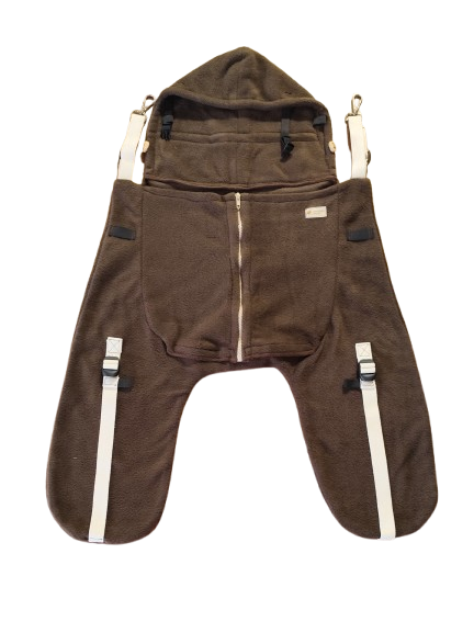 Monkey Mum® Verwarmende fleecetas voor draagzak of kinderwagen Carrie - Egeltje