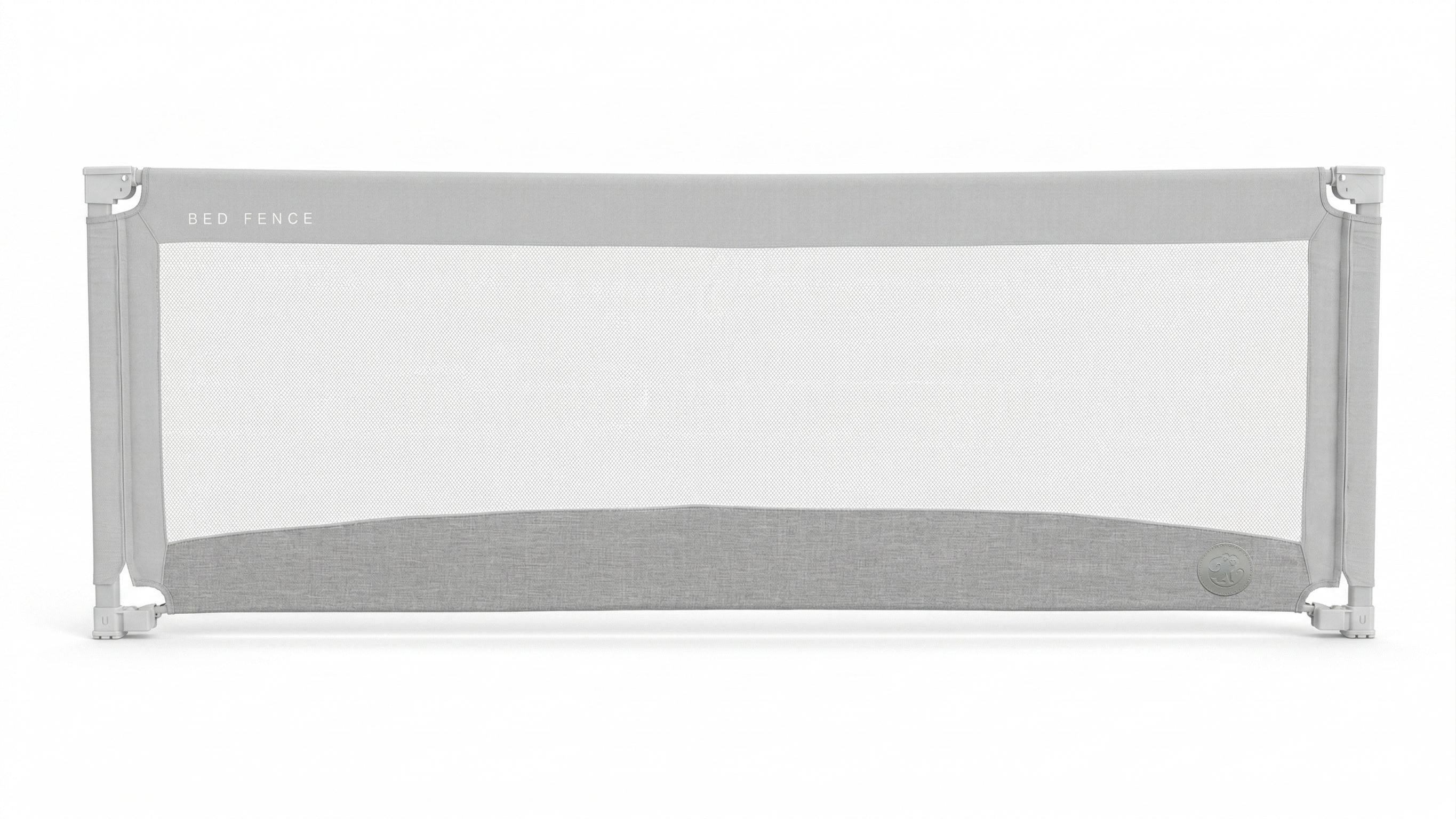 Barrière de lit Monkey Mum® Economy - gris clair