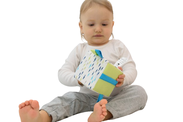 MyMoo Cube de préhension Busy cube - Petits poissons