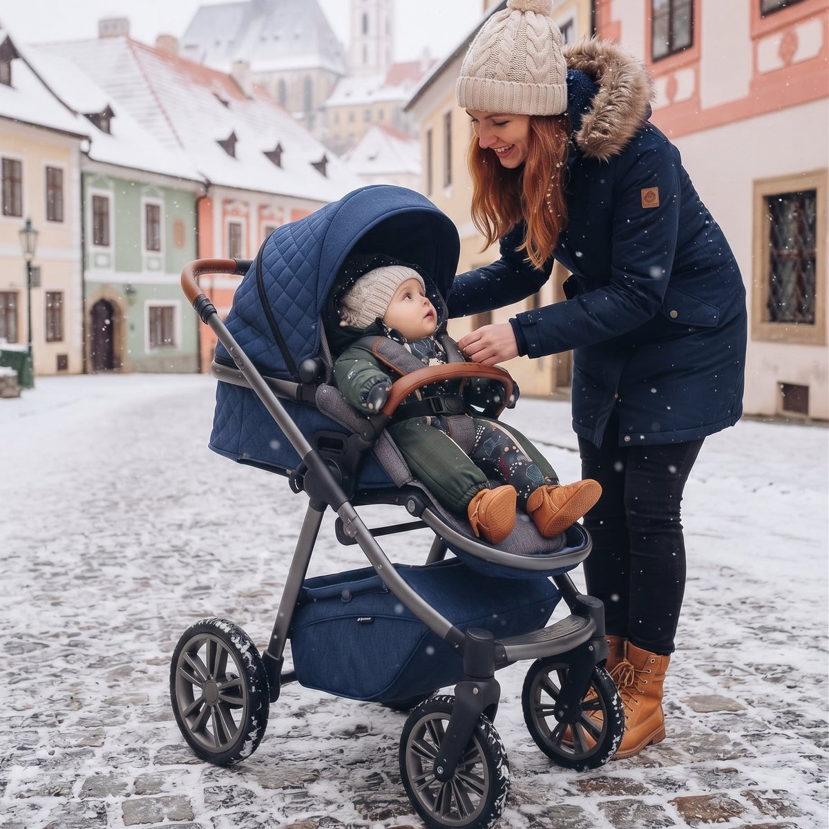 Monkey Mum® Combinaison d’hiver softshell pour enfants avec doublure en mouton - Petit chasseur kaki avec un ours - taille 62/68, 74/80