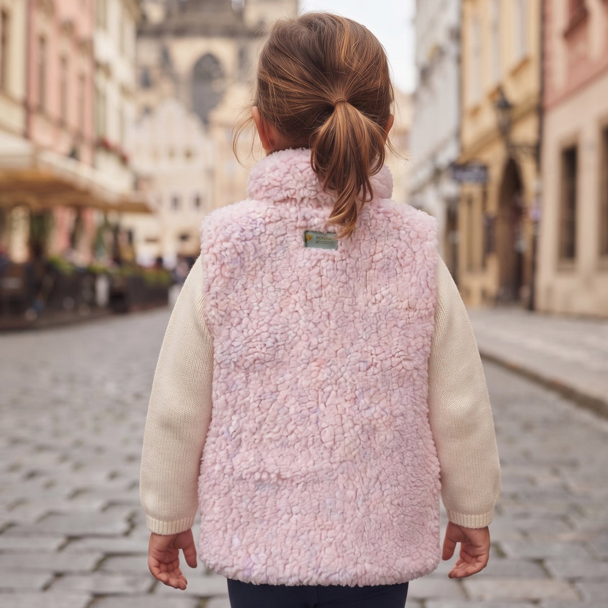 Teddyvest Monkey Mum®  - Roze