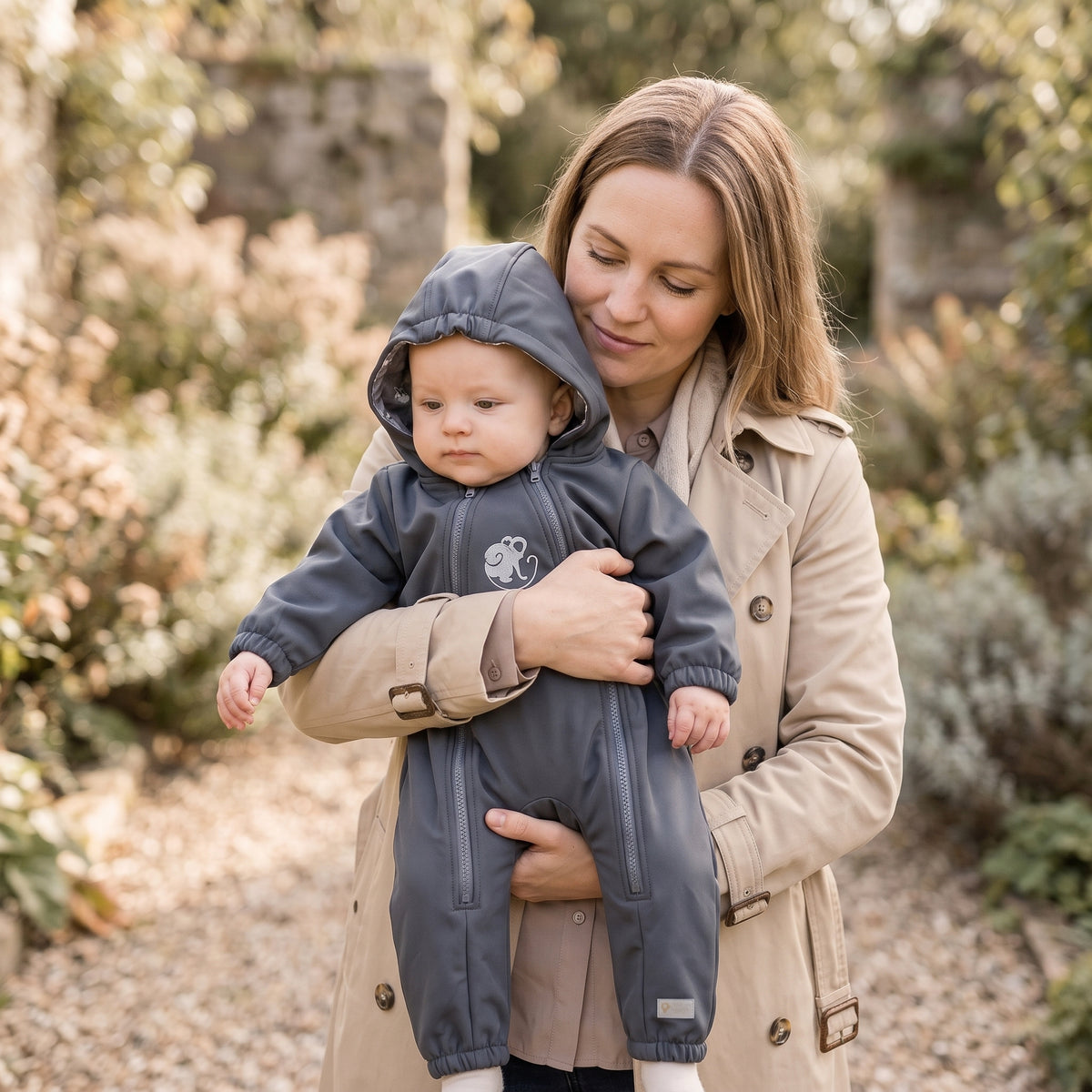 Monkey Mum® Combinaison softshell avec membrane – Excursion mystérieuse - taille 62/68, 74/80