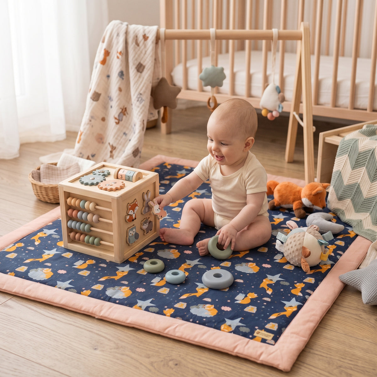 Speelkleed Monkey Mum® - Sterrendiertjes