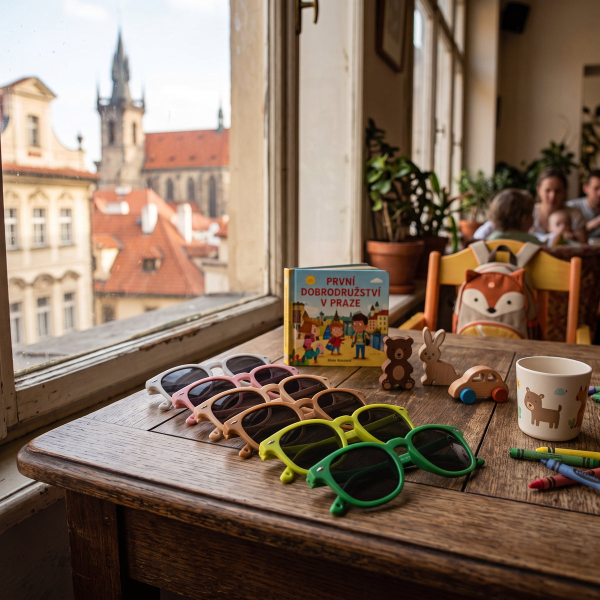 Lunettes de soleil pour enfants Monkey Mum® - Malice de tigre - plusieurs couleurs