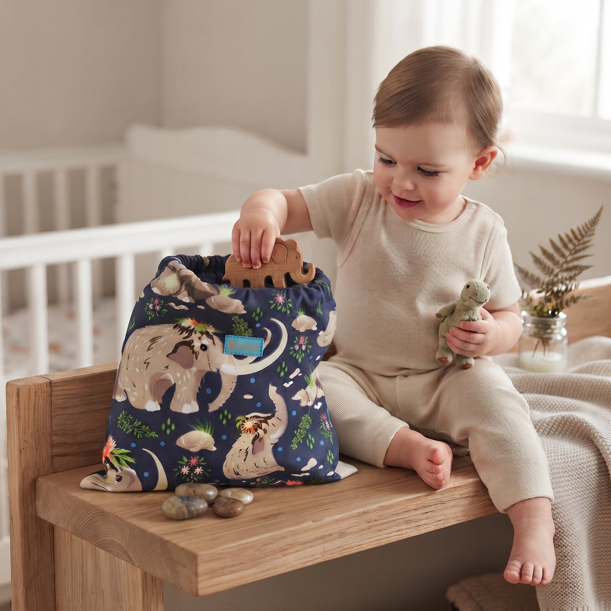 Sac en tissu Monkey Mum® - Mammouths