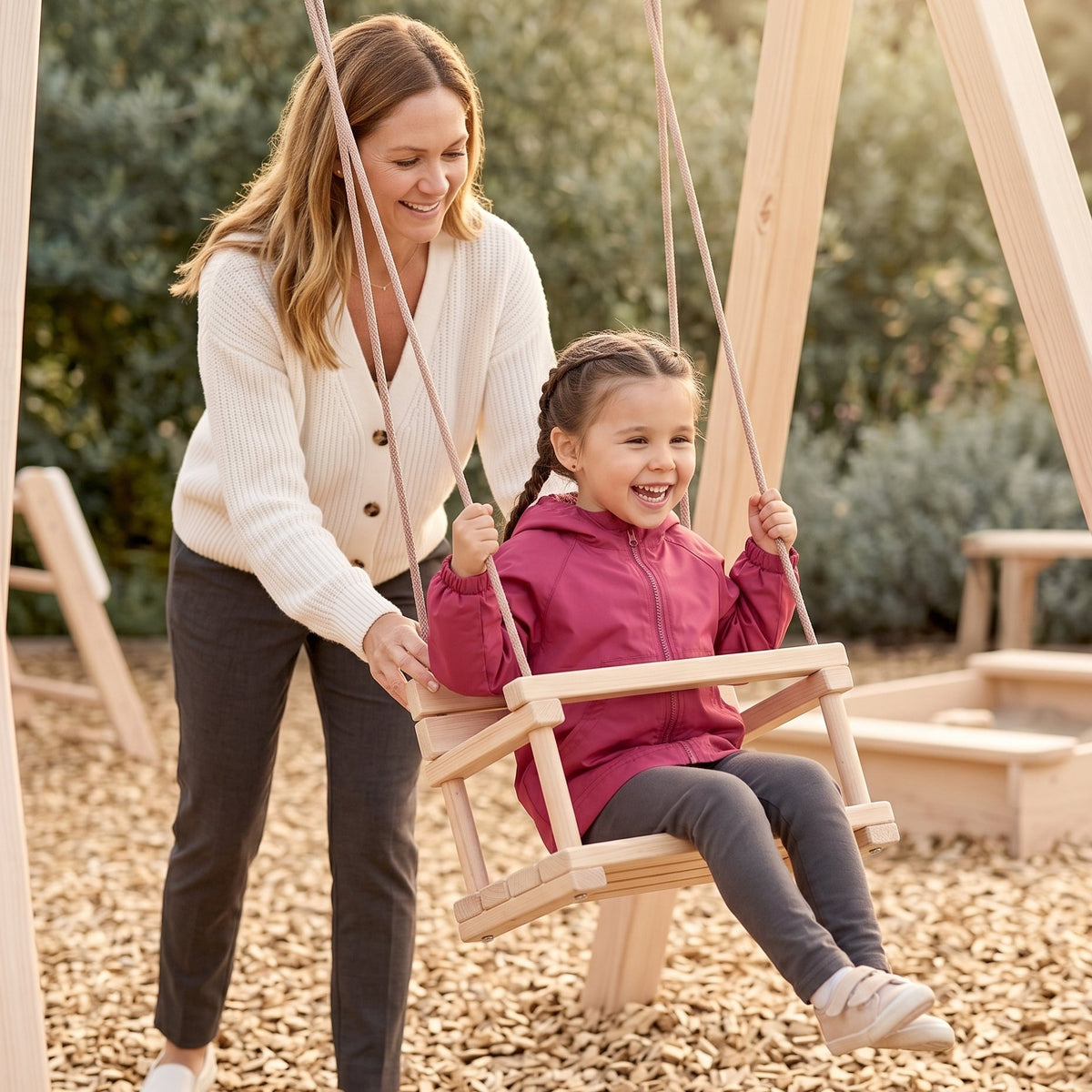 Monkey Mum® Windjack met raglanmouwen - Bordeaux