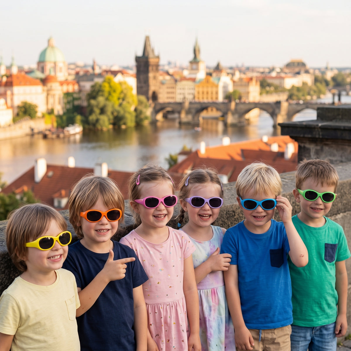 Lunettes de soleil pour enfants Monkey Mum® - Puma de course - plusieurs couleurs
