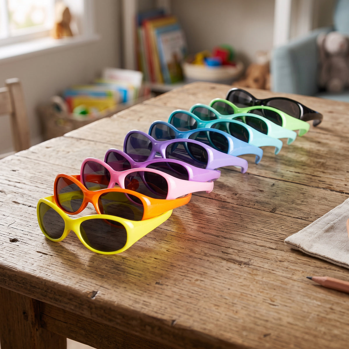 Lunettes de soleil pour enfants Monkey Mum® - Puma de course - plusieurs couleurs