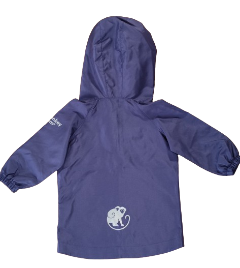 Monkey Mum® Veste coupe-vent avec manches raglan - Violet foncé
